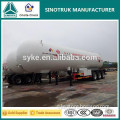 ASME Standard LPG Tanker Semi Trailer 56 CBM Liquid Gas Tanker Trailer